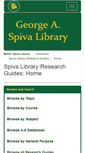 Mobile Screenshot of libguides.mssu.edu